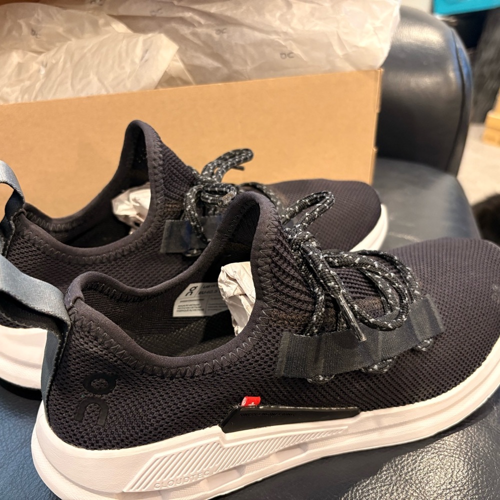 On Running Black Athletic Shoes